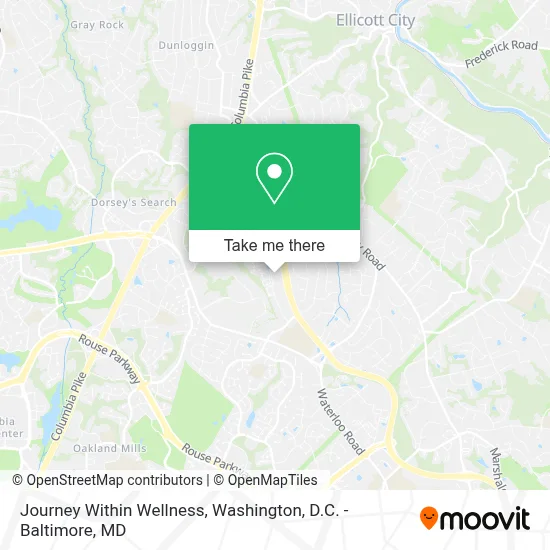 Journey Within Wellness map