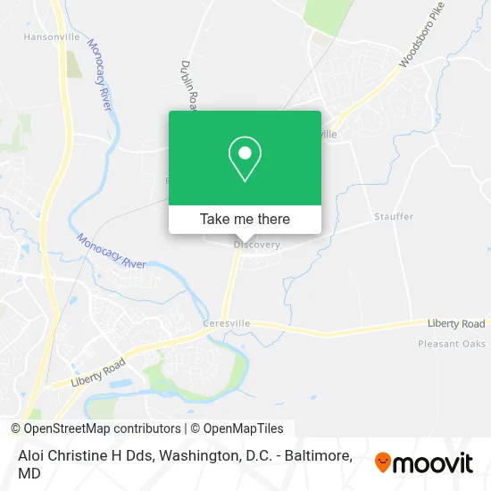 Aloi Christine H Dds map