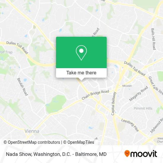 Nada Show map