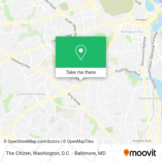 The Citizen map