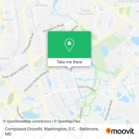Compound Crossfit map
