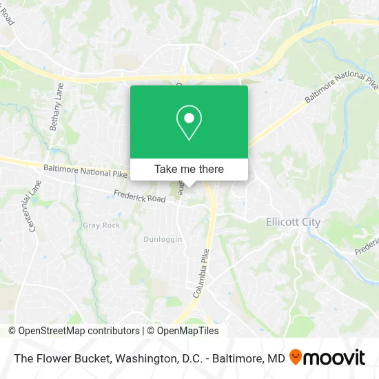 The Flower Bucket map