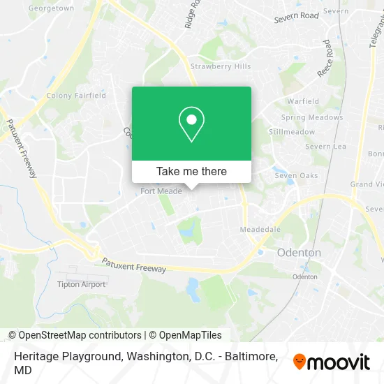 Heritage Playground map