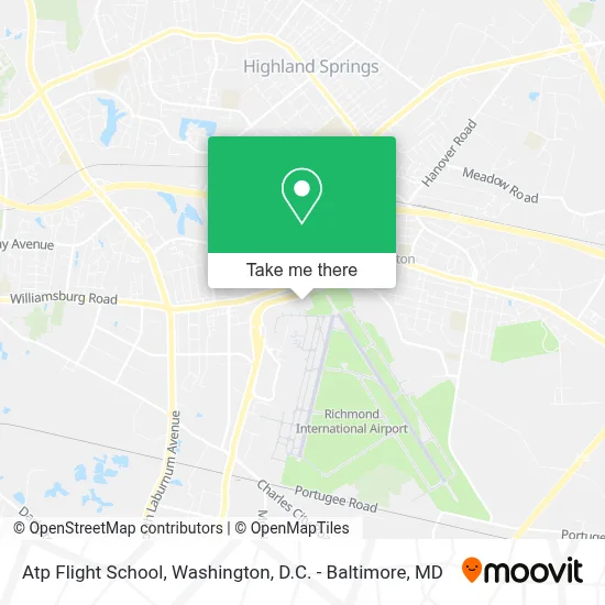 Atp Flight School map
