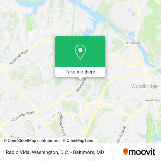 Radio Vida map