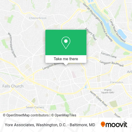 Yore Associates map