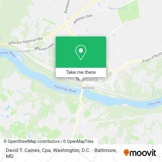 David T. Caines, Cpa map