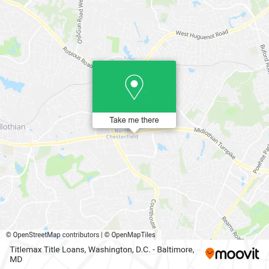 Titlemax Title Loans map