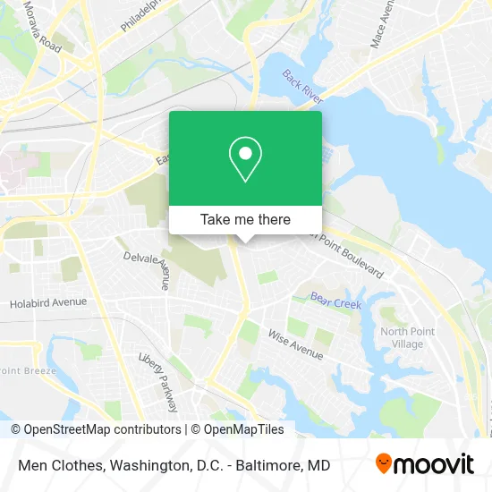 Men Clothes map