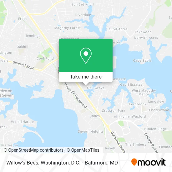Willow's Bees map