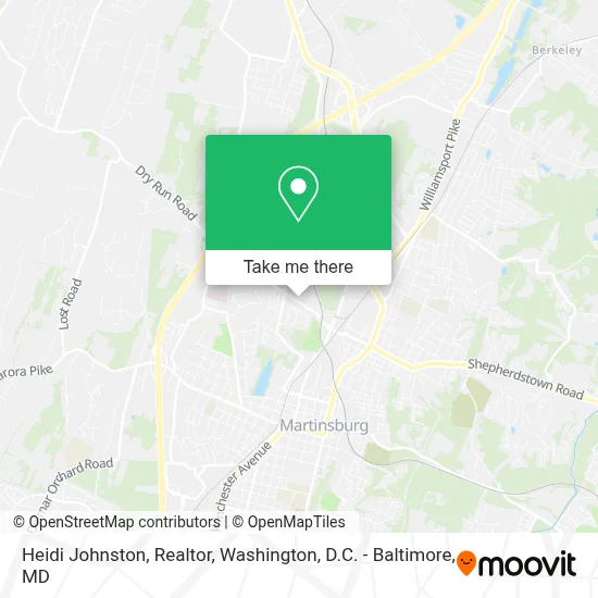 Heidi Johnston, Realtor map