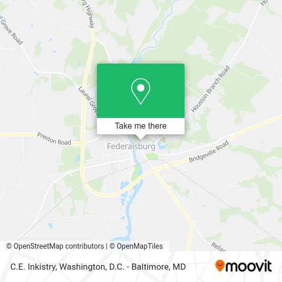 C.E. Inkistry map
