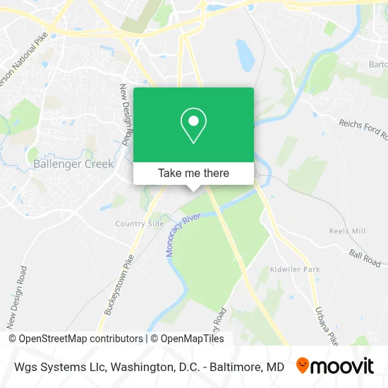 Wgs Systems Llc map