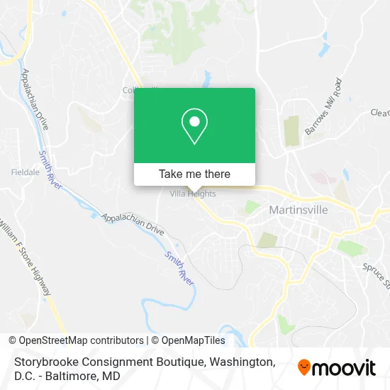 Storybrooke Consignment Boutique map