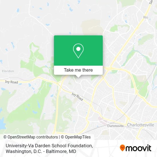 University-Va Darden School Foundation map