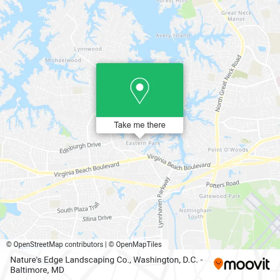 Nature's Edge Landscaping Co. map