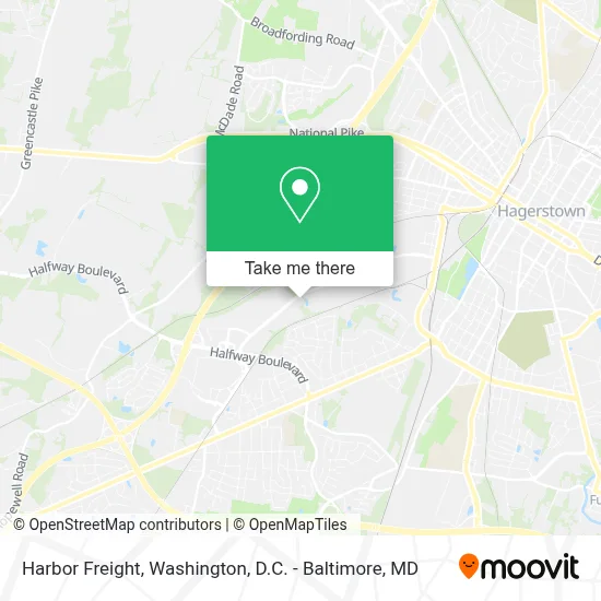 Harbor Freight map