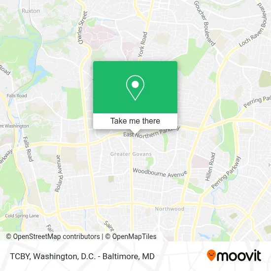 Tcby map