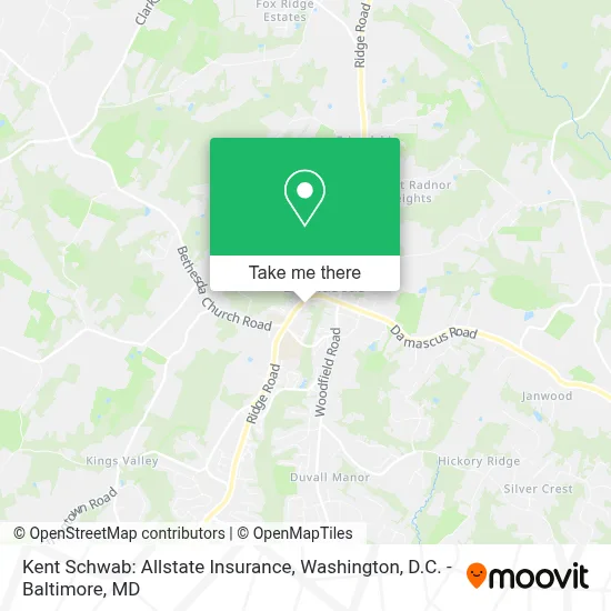Kent Schwab: Allstate Insurance map