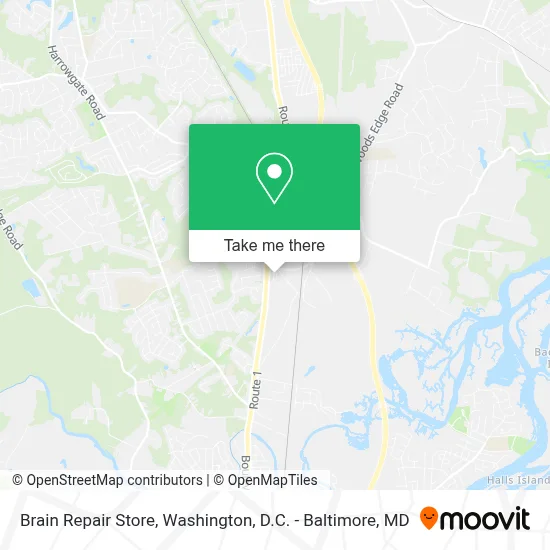 Brain Repair Store map