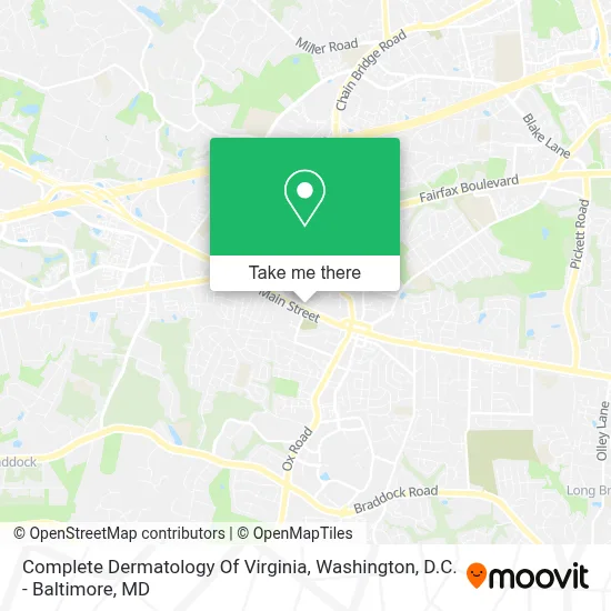 Complete Dermatology Of Virginia map