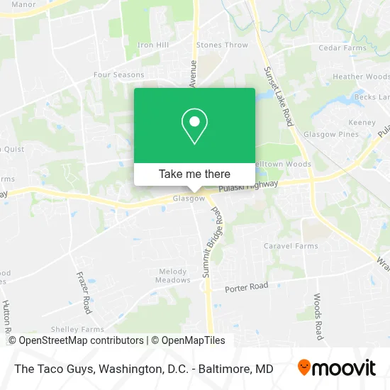 The Taco Guys map