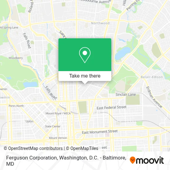 Ferguson Corporation map