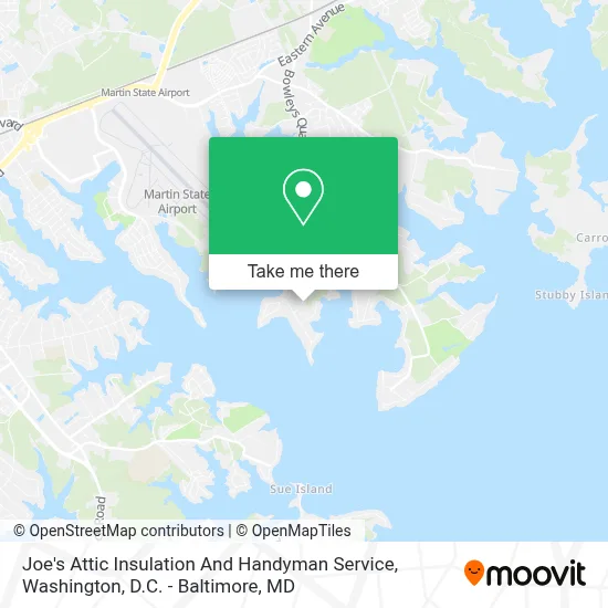 Joe's Attic Insulation And Handyman Service map