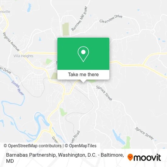 Barnabas Partnership map