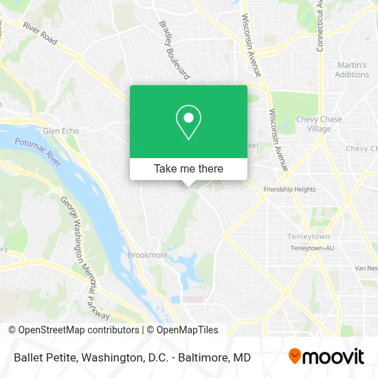 Ballet Petite map
