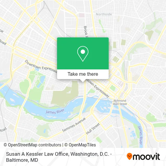 Susan A Kessler Law Office map