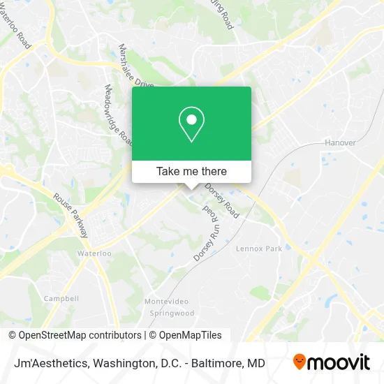 Jm'Aesthetics map