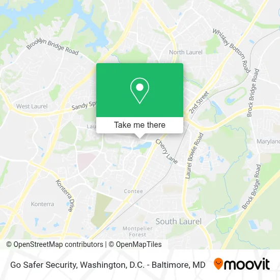 Go Safer Security map