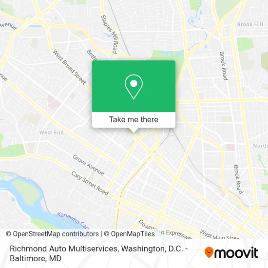 Richmond Auto Multiservices map