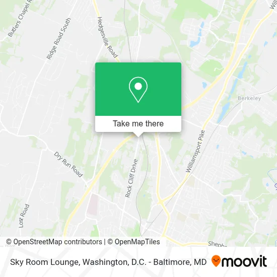 Sky Room Lounge map