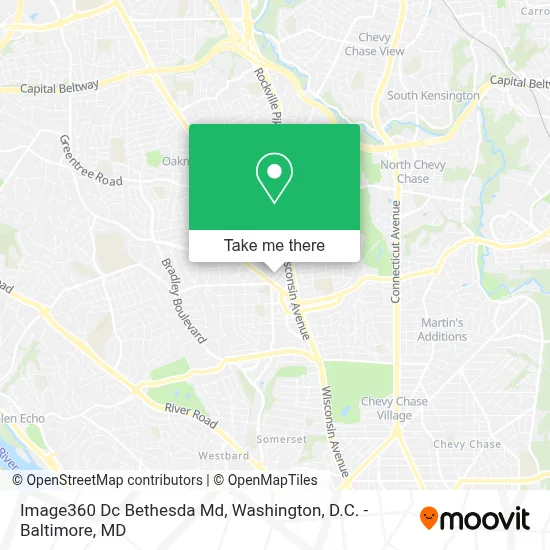 Image360 Dc Bethesda Md map