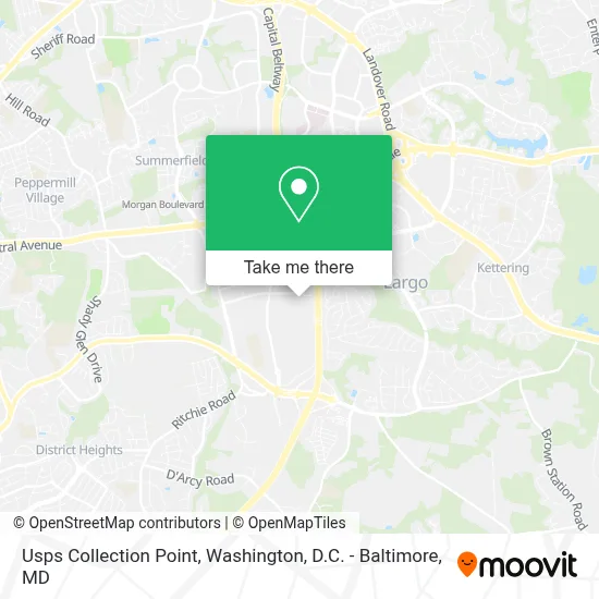 Usps Collection Point map