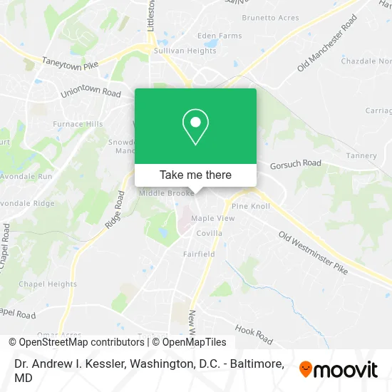 Dr. Andrew I. Kessler map