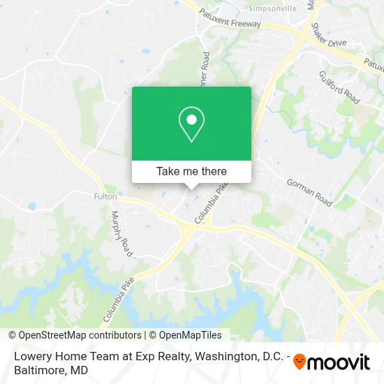 Lowery Home Team at Exp Realty map