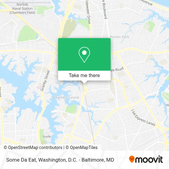 Some Da Eat map