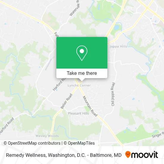 Remedy Wellness map