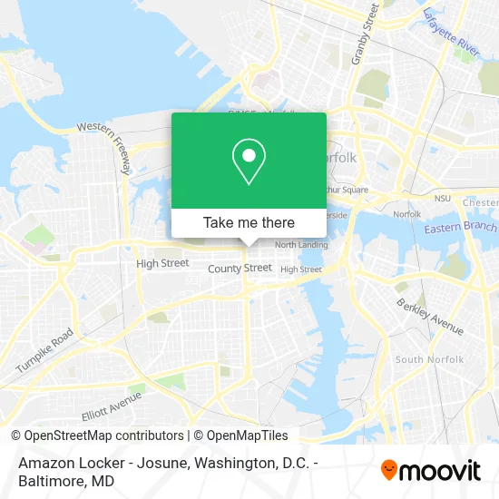 Amazon Locker - Josune map