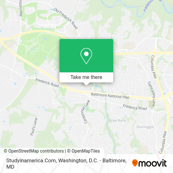 Studyinamerica.Com map