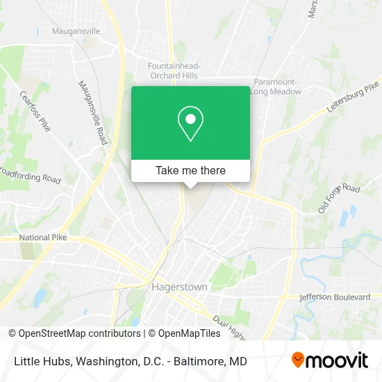 Little Hubs map