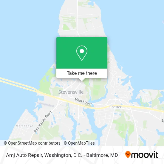 Amj Auto Repair map