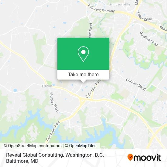Reveal Global Consulting map