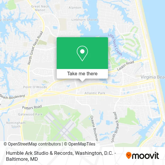 Humble Ark Studio & Records map