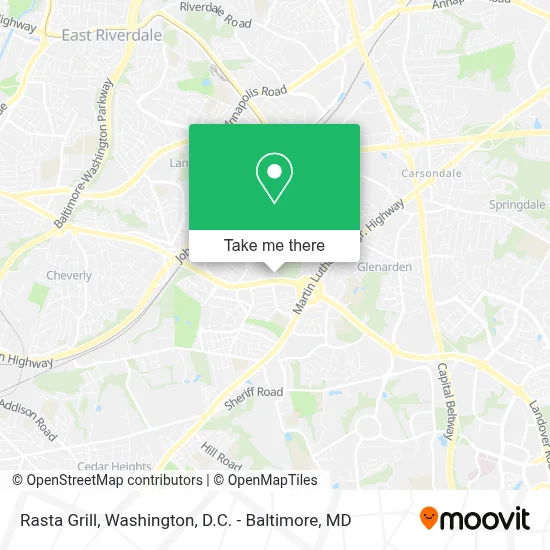 Rasta Grill map