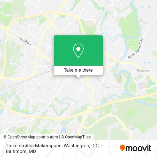 Tinkersmiths Makerspace map