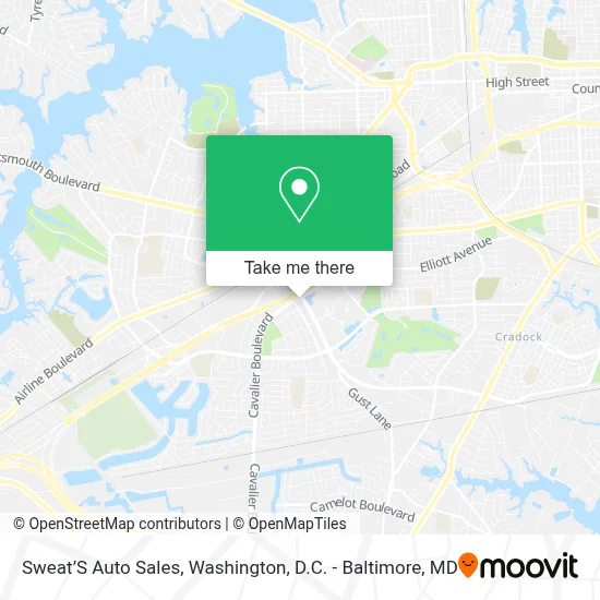 Sweat’S Auto Sales map